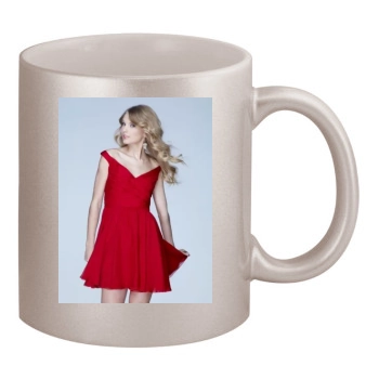 Taylor Swift 11oz Metallic Silver Mug