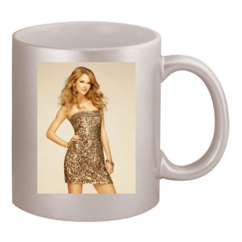 Taylor Swift 11oz Metallic Silver Mug