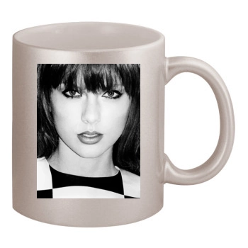 Taylor Swift 11oz Metallic Silver Mug