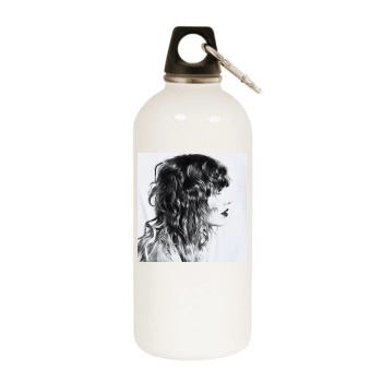 Taylor Swift White Water Bottle With Carabiner