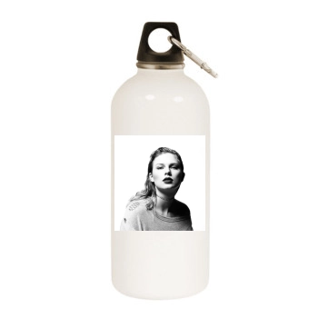 Taylor Swift White Water Bottle With Carabiner