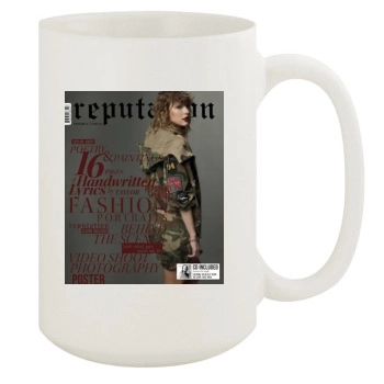 Taylor Swift 15oz White Mug