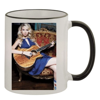 Taylor Swift 11oz Colored Rim & Handle Mug