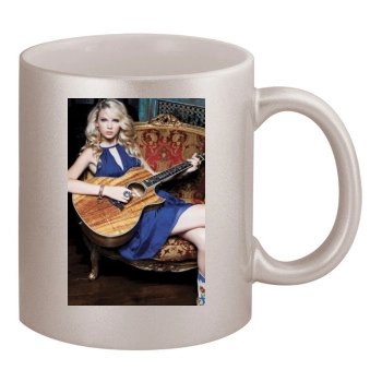 Taylor Swift 11oz Metallic Silver Mug