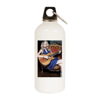 Taylor Swift White Water Bottle With Carabiner