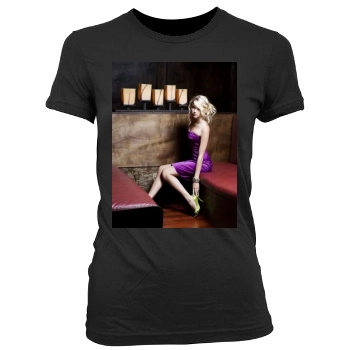 Taylor Swift Women's Junior Cut Crewneck T-Shirt