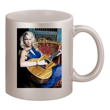 Taylor Swift 11oz Metallic Silver Mug