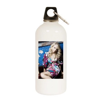 Taylor Swift White Water Bottle With Carabiner