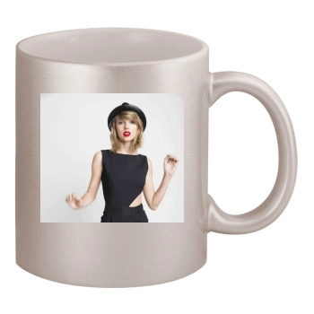 Taylor Swift 11oz Metallic Silver Mug