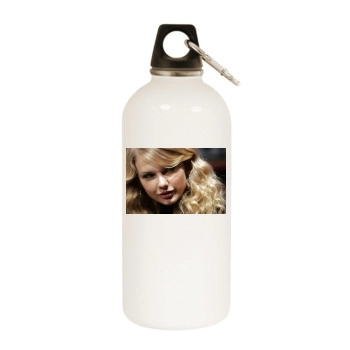 Taylor Swift White Water Bottle With Carabiner