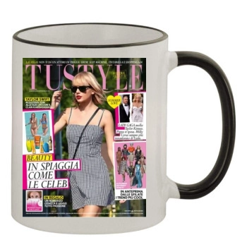 Taylor Swift 11oz Colored Rim & Handle Mug