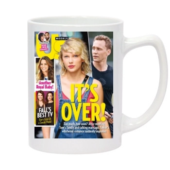 Taylor Swift 14oz White Statesman Mug