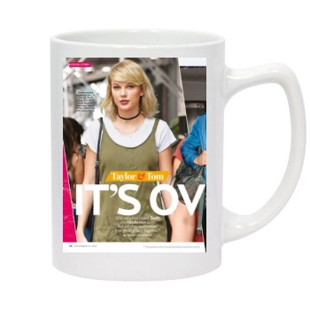 Taylor Swift 14oz White Statesman Mug