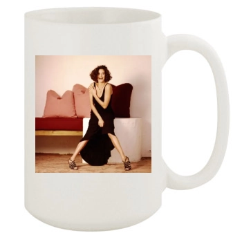 Teri Hatcher 15oz White Mug