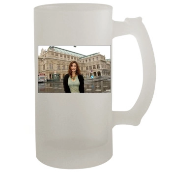 Teri Hatcher 16oz Frosted Beer Stein