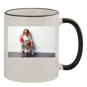 Tinashe 11oz Colored Rim & Handle Mug