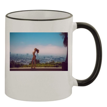 Tinashe 11oz Colored Rim & Handle Mug