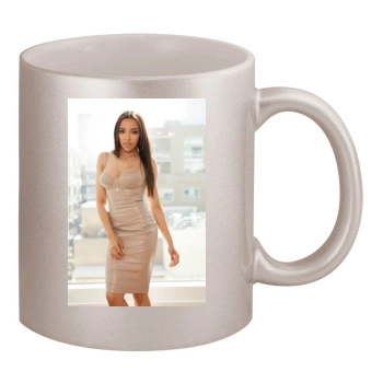 Tinashe 11oz Metallic Silver Mug