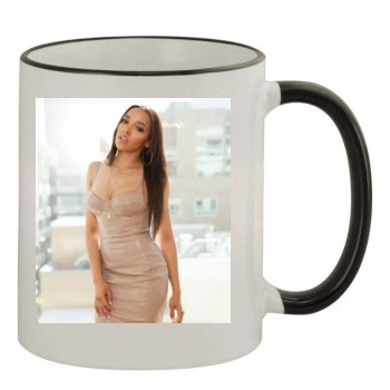 Tinashe 11oz Colored Rim & Handle Mug