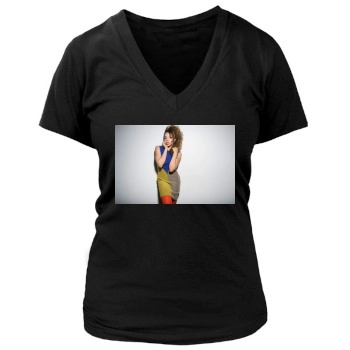 Tinashe Women's Deep V-Neck TShirt