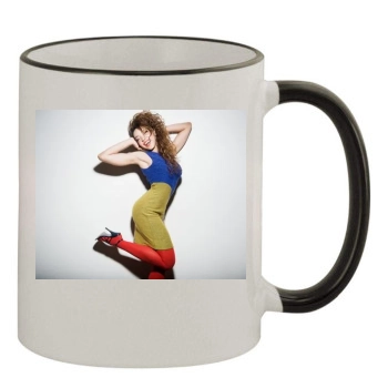 Tinashe 11oz Colored Rim & Handle Mug