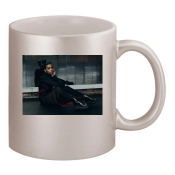 Tinashe 11oz Metallic Silver Mug