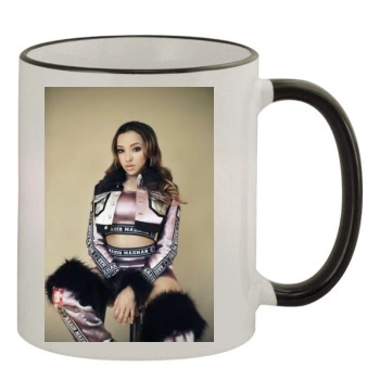 Tinashe 11oz Colored Rim & Handle Mug