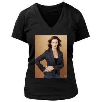 Rachel Griffiths Women's Deep V-Neck TShirt