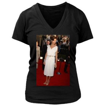 Rachel Griffiths Women's Deep V-Neck TShirt