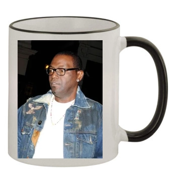 Randy Jackson 11oz Colored Rim & Handle Mug