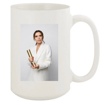 Victoria Beckham 15oz White Mug