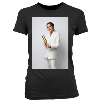 Victoria Beckham Women's Junior Cut Crewneck T-Shirt