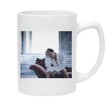 Victoria Beckham 14oz White Statesman Mug