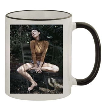 Victoria Beckham 11oz Colored Rim & Handle Mug