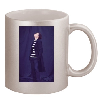 Victoria Beckham 11oz Metallic Silver Mug