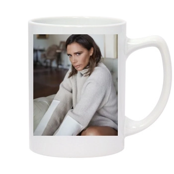 Victoria Beckham 14oz White Statesman Mug