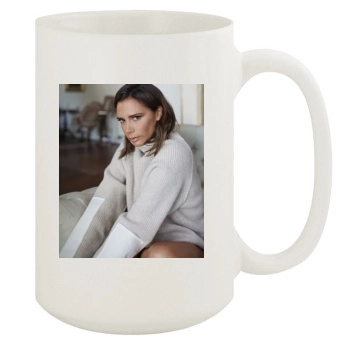 Victoria Beckham 15oz White Mug