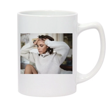 Victoria Beckham 14oz White Statesman Mug