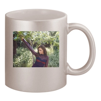 Victoria Beckham 11oz Metallic Silver Mug