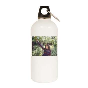 Victoria Beckham White Water Bottle With Carabiner