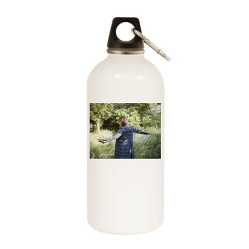 Victoria Beckham White Water Bottle With Carabiner