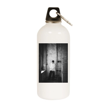 Victoria Beckham White Water Bottle With Carabiner