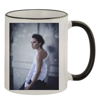 Victoria Beckham 11oz Colored Rim & Handle Mug