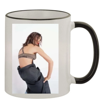 Victoria Beckham 11oz Colored Rim & Handle Mug