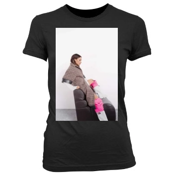 Victoria Beckham Women's Junior Cut Crewneck T-Shirt