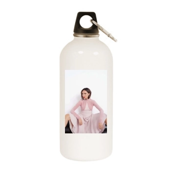 Victoria Beckham White Water Bottle With Carabiner