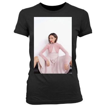 Victoria Beckham Women's Junior Cut Crewneck T-Shirt