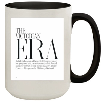 Victoria Beckham 15oz Colored Inner & Handle Mug