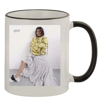 Victoria Beckham 11oz Colored Rim & Handle Mug