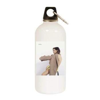 Victoria Beckham White Water Bottle With Carabiner